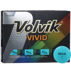 Volvik Vivid 12 Golf Ball Pack -American Golf Shop 315308 Volvik Vivid box mint