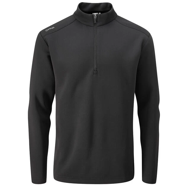 PING Men's Ramsey Golf Midlayer PING Men's Ramsey Golf Midlayer -American Golf Shop 338575 PING Ramsey Black Jacket 1