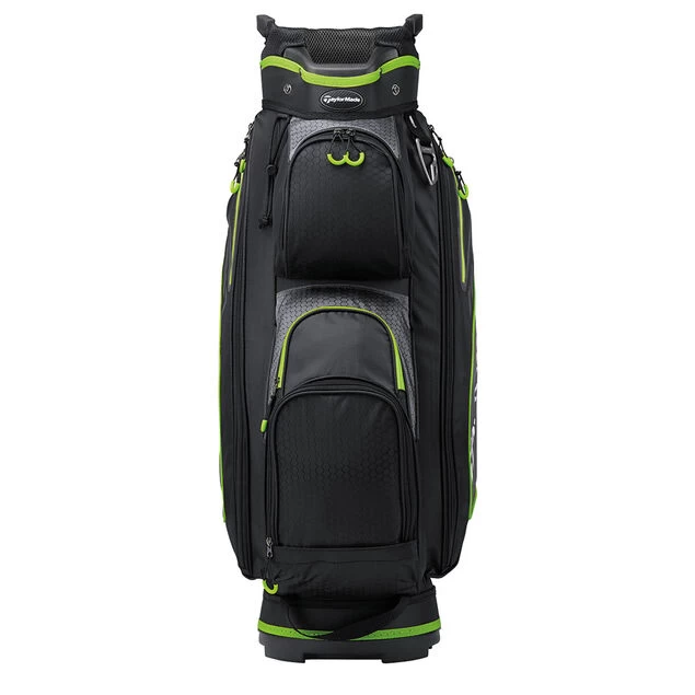 TaylorMade Select Plus Lightweight Golf Cart Bag TaylorMade Select Plus Lightweight Golf Cart Bag -American Golf Shop 338618 black lime 4 1