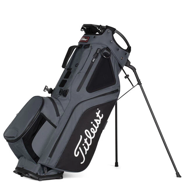 Titleist Hybrid 5 Lightweight Golf Stand Bag Titleist Hybrid 5 Lightweight Golf Stand Bag -American Golf Shop 344148 Charcoal Black Titleist Hybrid 5 Stand Bag 1