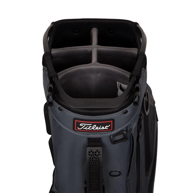 Titleist Hybrid 5 Lightweight Golf Stand Bag Titleist Hybrid 5 Lightweight Golf Stand Bag -American Golf Shop 344148 Charcoal Black Titleist Hybrid 5 Stand Bag 4