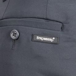 Stromberg Men's Hampton Stretch Golf Trousers 16 Stromberg Men's Hampton Stretch Golf Trousers -American Golf Shop 344702 Stromberg Hampton Trouser Grey ex2