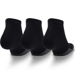 Under Armour Men's HeatGear Locut Golf Socks - 3 Pack -American Golf Shop 348945 Black VenomRed Under Armour HeatGear Locut Socks 3 Pack 4