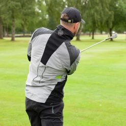 Galvin Green Men's Archie GORE-TEX Waterproof Golf Jacket -American Golf Shop 351524 SharkskinBlackLime Galvin Green Archie GORE TEX Waterproof Jacket 4