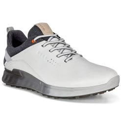 ECCO Men's S-Three Waterproof Spikeless Golf Shoes -American Golf Shop 353461 White ECCO Golf S Three Shoes 2