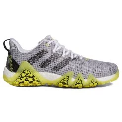Adidas Golf Adidas Men's CodeChaos 22 Waterproof Spikeless Golf Shoes -American Golf Shop 353818 WhiteBlackYellow adidas Golf Codechaos Shoes 1