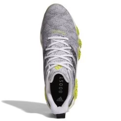 Adidas Golf Adidas Men's CodeChaos 22 Waterproof Spikeless Golf Shoes -American Golf Shop 353818 WhiteBlackYellow adidas Golf Codechaos Shoes 4