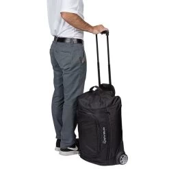 TaylorMade Performance Rolling Carry On Golf Bag -American Golf Shop 358492 Black TaylorMade Performance Rolling Carry On Bag 4