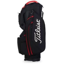 Titleist 15 Golf Cart Bag -American Golf Shop 358657 BlackBlackRed Titleist 15 Cart Bag 3