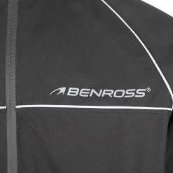 Benross Men's Hydro Pro X Waterproof Golf Jacket 5 Benross Men's Hydro Pro X Waterproof Golf Jacket -American Golf Shop 360781 Black Black Benross Pro Shell X Waterproof Jacket 3