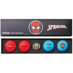 Volvik Marvel 4 Golf Ball Pack With Marker