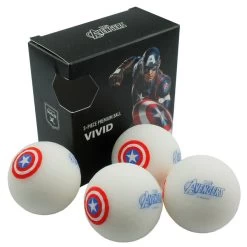 Volvik Marvel 4 Golf Ball Pack -American Golf Shop 361214 captain Volvik Marvel 4 Ball Pack