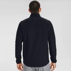 Under Armour Men's Storm Revo Golf Jacket 5 Under Armour Men's Storm Revo Golf Jacket -American Golf Shop 362084 Black PitchGrey Under Armour Storm Revo Jacket 4