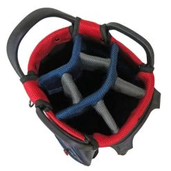 Rife Waterproof Golf Stand Bag -American Golf Shop 362213 Navy Red Rife Waterproof Stand Bag 3