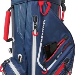 Rife Waterproof Golf Stand Bag -American Golf Shop 362213 Navy Red Rife Waterproof Stand Bag 5 1