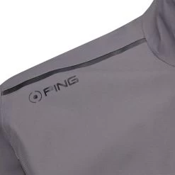 PING Men's Downton Waterproof Golf Jacket -American Golf Shop 363633 asphalt ex1