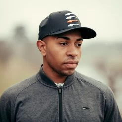 PUMA Golf PUMA Men's CLOUDSPUN Moving Day Half Zip Golf Midlayer 4 PUMA Golf PUMA Men's CLOUDSPUN Moving Day Half Zip Golf Midlayer -American Golf Shop 365245 Black VibrantOrange PUMA Golf CLOUDSPUN Moving Day Zip Midlayer 3