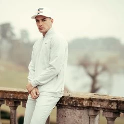 PUMA Golf PUMA Men's CLOUDSPUN Moving Day Half Zip Golf Midlayer 6 PUMA Golf PUMA Men's CLOUDSPUN Moving Day Half Zip Golf Midlayer -American Golf Shop 365245 HighRise VibrantOrange PUMA Golf CLOUDSPUN Moving Day Zip Midlayer 2