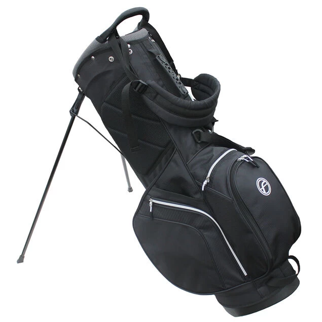 Fazer 3.0 Lightweight Golf Stand Bag Fazer 3.0 Lightweight Golf Stand Bag -American Golf Shop 365512 Black Silver Fazer 3 Stand Bag 2