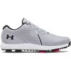 Under Armour Men's Charged Draw RST Wide Spiked Golf Shoes -American Golf Shop 365617 gry blk lbk 1