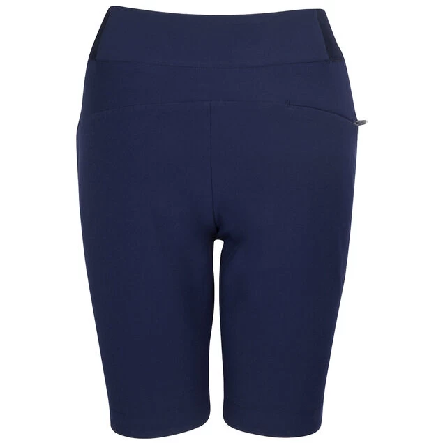 Greg Norman Ladies Pull-On Essential Stretch Golf Shorts Greg Norman Ladies Pull-On Essential Stretch Golf Shorts -American Golf Shop 365685 Navy Greg Norman Pull On Essential Stretch Ladies Shorts 2