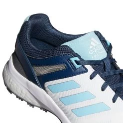 Adidas Golf Adidas Ladies EQT Waterproof Spikeless Golf Shoes -American Golf Shop 365875 White HazySky CrewNavy adidas Golf EQT Ladies Shoes 6