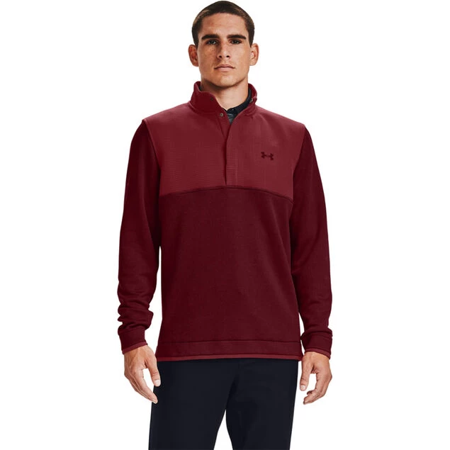 Under Armour Men's Storm SF Half Snap Golf Midlayer Under Armour Men's Storm SF Half Snap Golf Midlayer -American Golf Shop 366100 Cordova BakedClay Under Armour Storm SF Snap Midlayer 3