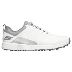 Skechers Men's Elite 4 Victory Spikeless Golf Shoes -American Golf Shop 366476 White Grey Skechers Elite 4 Victory Shoes 1