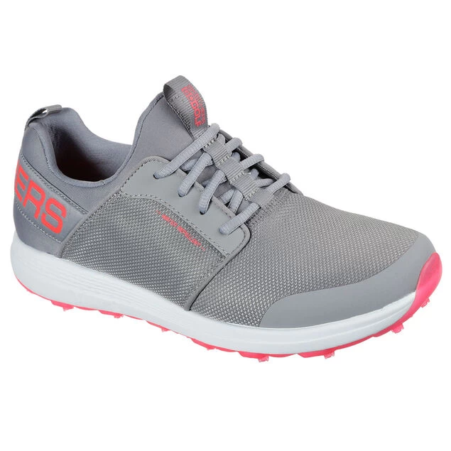 Skechers Ladies GO Max Sport Spikeless Golf Shoes Skechers Ladies GO Max Sport Spikeless Golf Shoes -American Golf Shop 366519 Grey Coral Skechers Go Golf Max Sport Ladies Shoes 5