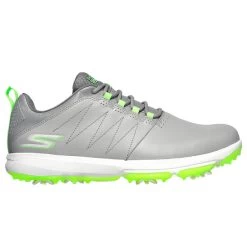 Skechers Men's GO Pro 4 Legacy Waterproof Spiked Golf Shoes 7 Skechers Men's GO Pro 4 Legacy Waterproof Spiked Golf Shoes -American Golf Shop 366535 Grey Lime Skechers Pro 4 Legacy Shoes 1