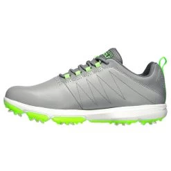 Skechers Men's GO Pro 4 Legacy Waterproof Spiked Golf Shoes 8 Skechers Men's GO Pro 4 Legacy Waterproof Spiked Golf Shoes -American Golf Shop 366535 Grey Lime Skechers Pro 4 Legacy Shoes 2
