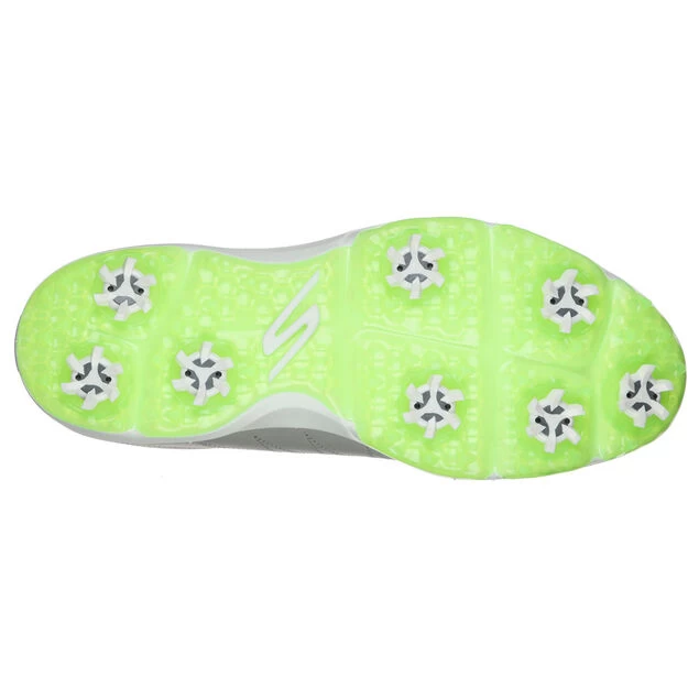 Skechers Men's GO Pro 4 Legacy Waterproof Spiked Golf Shoes Skechers Men's GO Pro 4 Legacy Waterproof Spiked Golf Shoes -American Golf Shop 366535 Grey Lime Skechers Pro 4 Legacy Shoes 4