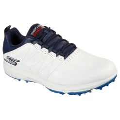 Skechers Men's GO Pro 4 Legacy Waterproof Spiked Golf Shoes 6 Skechers Men's GO Pro 4 Legacy Waterproof Spiked Golf Shoes -American Golf Shop 366535 White Navy Skechers Pro 4 Legacy Shoes 5