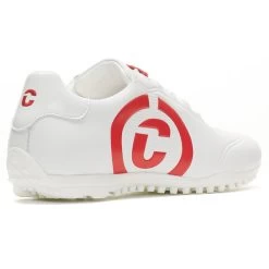 Duca Del Cosma Ladies Queenscup Waterproof Spikeless Golf Shoes -American Golf Shop 366705 White Red Duca Del Cosma Queenscup Ladies Shoes 5