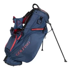 GOLFINO Premium Lightweight Golf Stand Bag -American Golf Shop 366768 Navy Red GOLFINO Premium Stand Bag 1