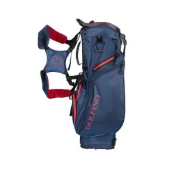 GOLFINO Premium Lightweight Golf Stand Bag -American Golf Shop 366768 Navy Red GOLFINO Premium Stand Bag 3 1