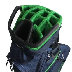 GOLFINO Premium Lightweight Golf Cart Bag -American Golf Shop 366772 Navy Green GOLFINO Premium Cart Bag 4