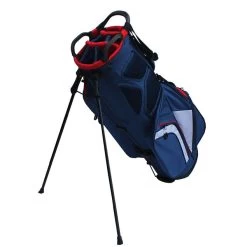 Benross Pro-Lite 2.0 Golf Stand Bag -American Golf Shop 367059 Navy White Red Benross PRO LITE 2.0 Stand Bag 2