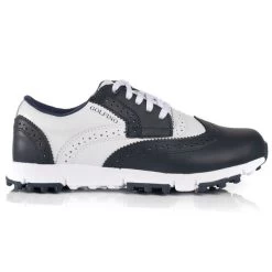 GOLFINO Ladies Aurora Brogue Waterproof Spikeless Golf Shoes