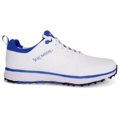 Stromberg Men's Tempo Waterproof Spikeless Golf Shoes 7 Stromberg Men's Tempo Waterproof Spikeless Golf Shoes -American Golf Shop 367800 White RoyalBlue Stromberg Tempo Shoes 1