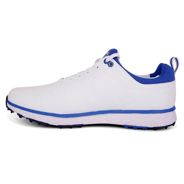 Stromberg Men's Tempo Waterproof Spikeless Golf Shoes Stromberg Men's Tempo Waterproof Spikeless Golf Shoes -American Golf Shop 367800 White RoyalBlue Stromberg Tempo Shoes 2