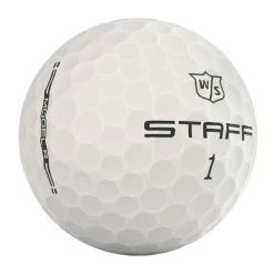Wilson Staff Model Raw 12 Golf Ball Pack -American Golf Shop 367860 White Wilson Staff Model Raw 12 Golf Balls 6
