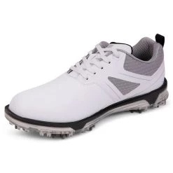 Stromberg Men's Tour Classic Waterproof Spiked Golf Shoes -American Golf Shop 368052 classic white 3