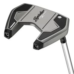 TaylorMade Spider SR Platinum/White Flow Neck Golf Putter