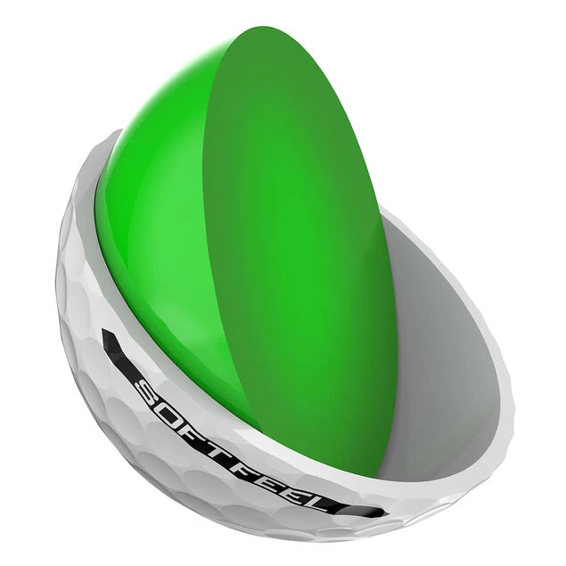 Srixon Soft Feel 12 Golf Ball Pack Srixon Soft Feel 12 Golf Ball Pack -American Golf Shop 368938 White Srixon Soft Feel 12 Golf Ball Pack 2021 4