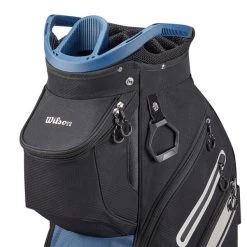 Wilson Staff Wilson EXO II Golf Cart Bag -American Golf Shop 369626 Black Blue Wilson Staff EXO II Cart Bag 3