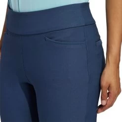Adidas Golf Adidas Ladies Pull-On Ankle Stretch Golf Trousers -American Golf Shop 369957 CrewNavy adidas Golf Pull On Ankle Ladies Trousers 3