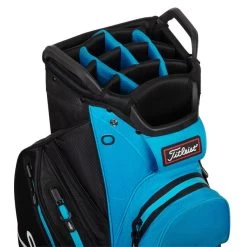 Titleist StaDry 14 Waterproof Golf Cart Bag -American Golf Shop 388660 Black Dorado Titleist StaDry 14 Cart Bag 4