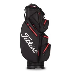 Titleist StaDry 14 Waterproof Golf Cart Bag -American Golf Shop 388660 Black Red Titleist StaDry 14 Cart Bag 4