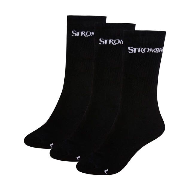 Stromberg Men's Edge Crew Golf Socks - 3 Pack Stromberg Men's Edge Crew Golf Socks - 3 Pack -American Golf Shop 389714 black 1